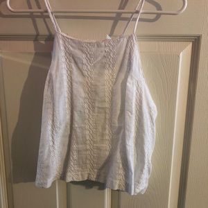 White tank top!